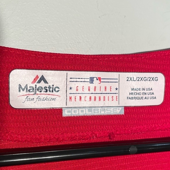 Men's Boston Red Sox David Ortiz Nike Red Alternate Replica Player Jersey - Picture 4 of 7